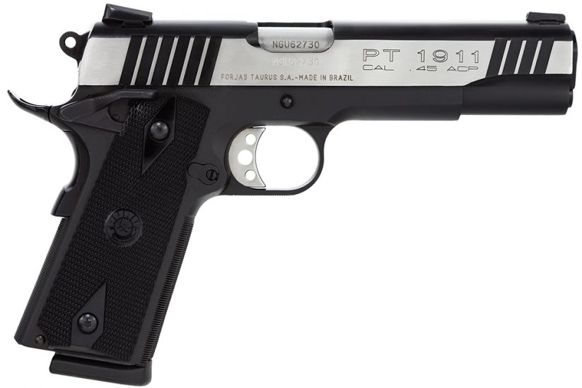 Taurus 1911 Standard 45ACP 5" Barrel W/ Heinie Front Sight 8+1... - Image 2