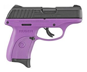 Ruger EC9s Blk/Purple 9mm 3.12" Barrel 7+1 3287